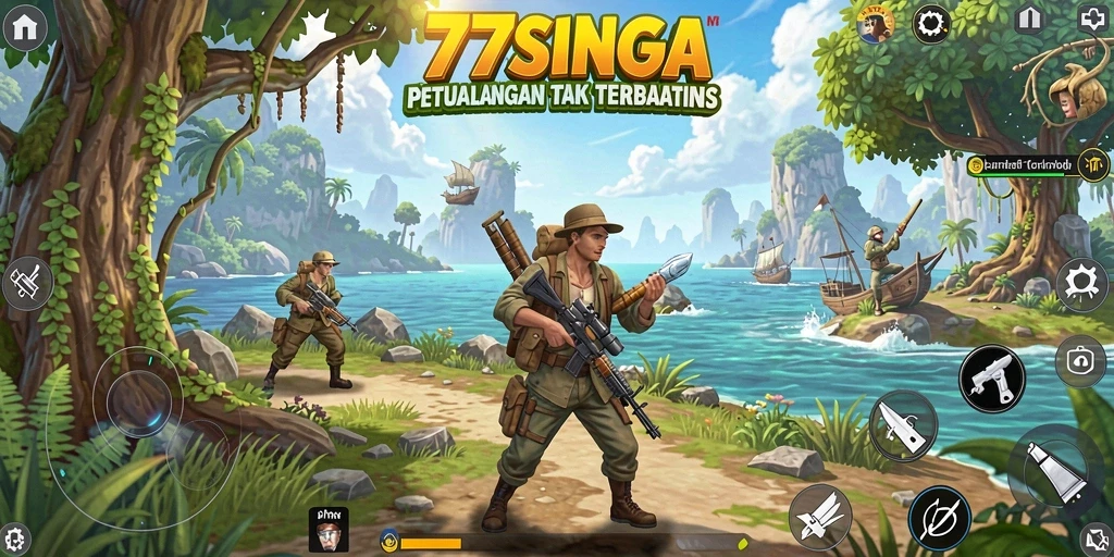 Gameplay seru dan eksplorasi yang mendalam di 77SINGA.