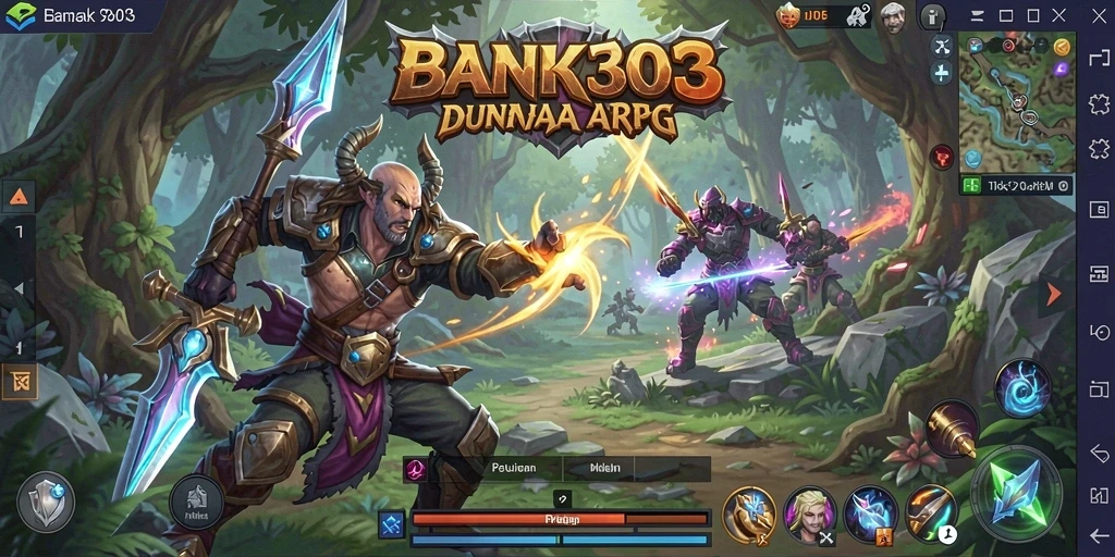 Tampilan gameplay BANK303 dengan grafik yang mengagumkan dan aksi penuh petualangan.