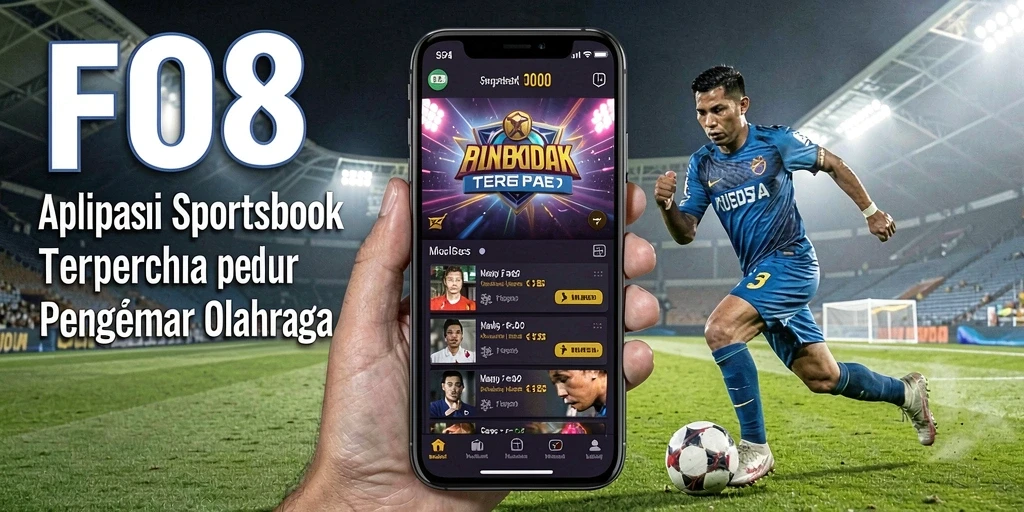 Screenshot tampilan gameplay Sportsbook FO8 saat memasang taruhan.