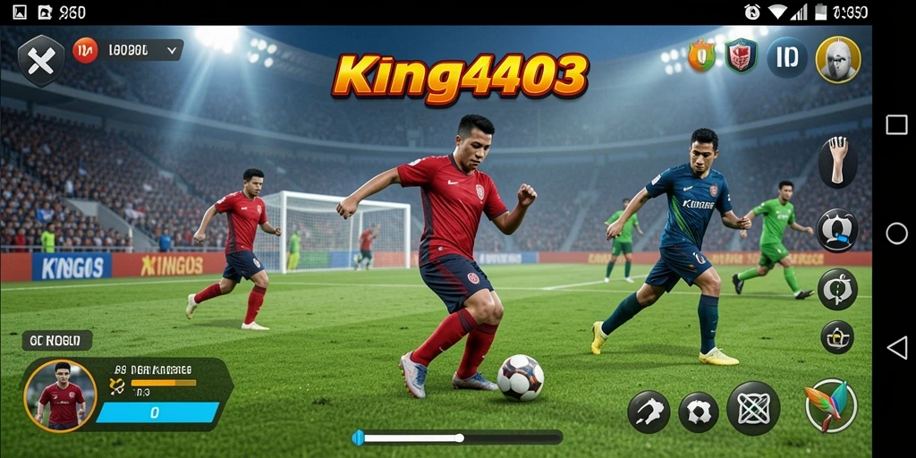 Tampilan gameplay yang seru dan mendebarkan di KING403.