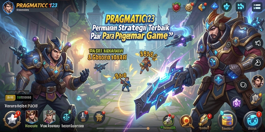 Screenshot gameplay PRAGMATIC123 menampilkan aksi pertempuran strategi yang intens.