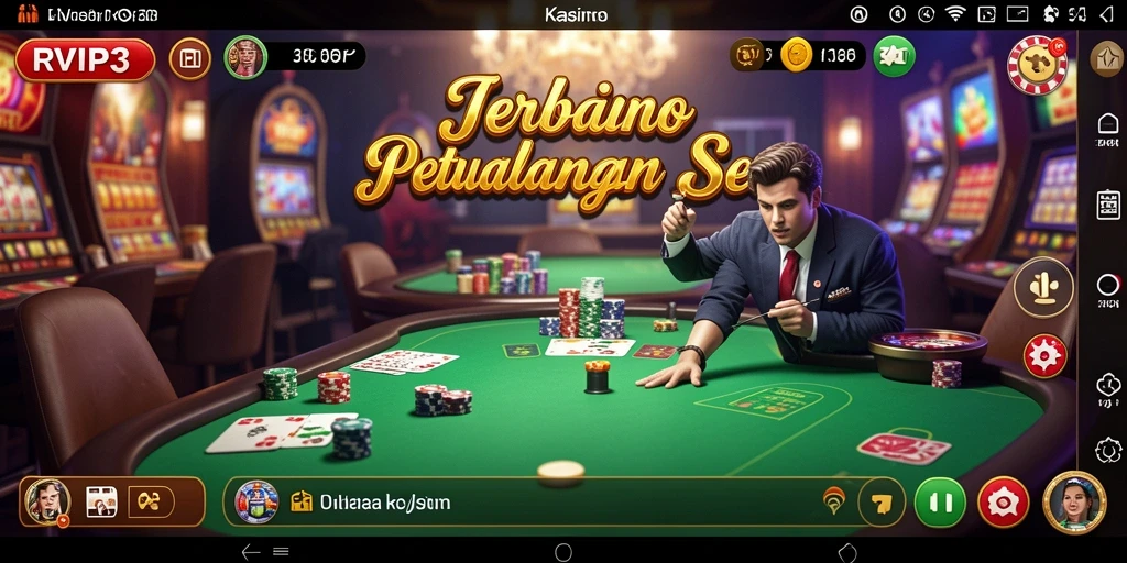 Tampilan menarik dari gameplay Kasino yang mengasyikkan.
