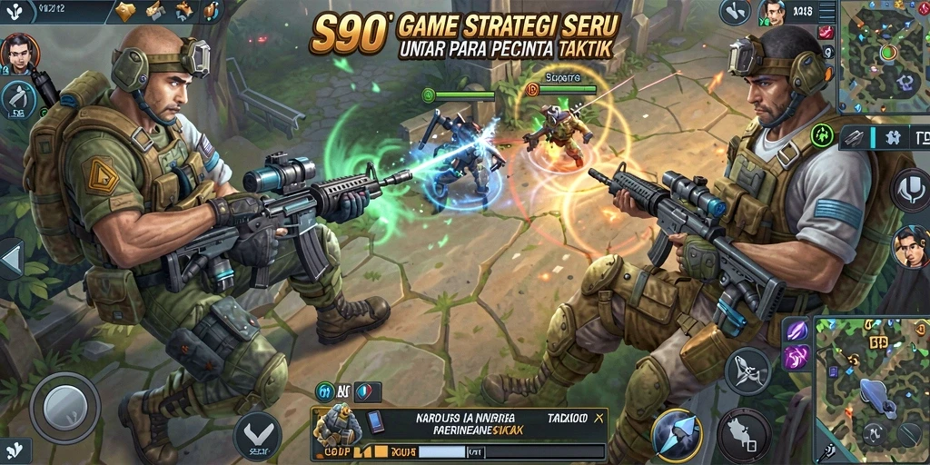Tampilan gameplay S80 yang mendebarkan dengan pertarungan strategis.