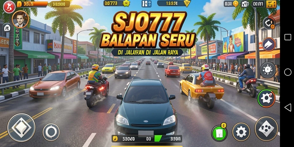 Tampilan mendebarkan dari balapan di SJO777 yang penuh aksi.