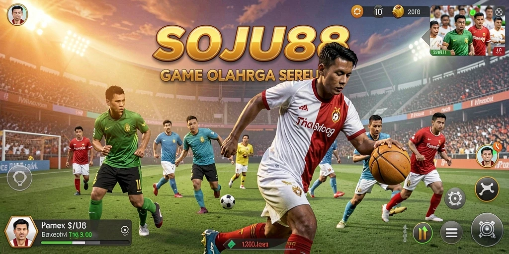 Screenshot gameplay SOJU88 menampilkan pertandingan seru antara pemain.